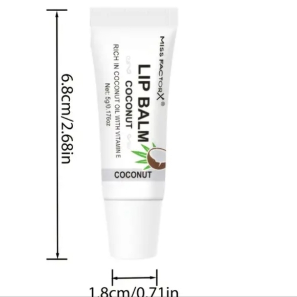 5 Random Lip Balms With Coconut And Vitamin E - Picture 6 of 6